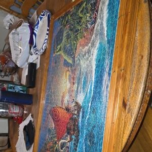Thomas Kinkade Colorful Moana  Adventure Puzzle